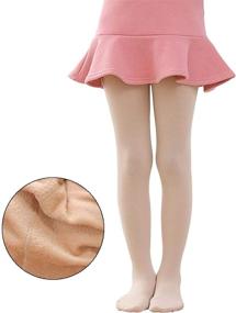 img 3 attached to Fashionable Tulucky Fleece Ballet Little Leggings: Ideal Girls' Clothing for Style and Comfort