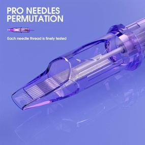 img 3 attached to 🔘 1209RS Round Shader Mast Pro Tattoo Cartridges - Pack of 20 Disposable Needles