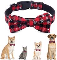 pedomus christmas collar adjustable cotton logo