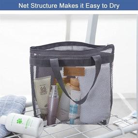 img 1 attached to Shower Portable Organizer Swimming Travel