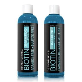img 4 attached to 🌿 Biotin Hair Growth Shampoo & Conditioner Set - Natural Thickening Treatment for Hair Loss & Thinning - Women & Men - (Packaging May Vary)
