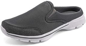 img 4 attached to 👟 Ultra-Light Breathable Men's Sneaker Slippers by MizHome: Ultimate Comfort and Style