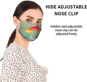 img 2 attached to 🎭 CHOSMO9 3PCS Dust Reusable Washable Filter and Windproof Mouth Warm Face Cover - Enhance Your SEO!