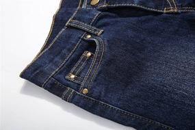 img 2 attached to 👖 Boys' Clothing: UNACOO Elastic Waistband Jeans in Black