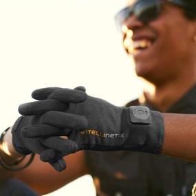 img 4 attached to 🔋 Medium Intellinetix Therapy Gloves - Version 2.0 with Vibrating Features