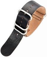 genuine italian leather watch strap men's watches logo