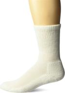 🧦 premium thorlos unisex wgx padded white socks - ultimate comfort and support logo