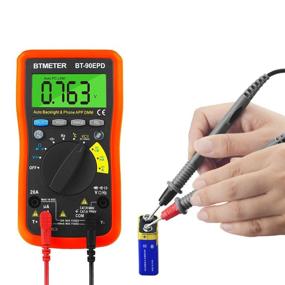 img 1 attached to 📱 BTMETER BT-90EPD Bluetooth APP Digital Multimeter: Auto Ranging Multi-Tester with 4000 Counts Data Logging on Mobile Phone for AC/DC Voltage Current Resistance Temperature