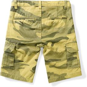 img 3 attached to OCHENTA Pockets Military Bottoms Army Boys' Clothing via Shorts