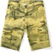 ochenta pockets military bottoms army boys' clothing via shorts logo