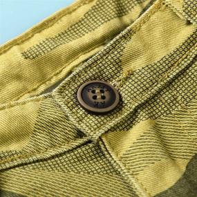 img 2 attached to OCHENTA Pockets Military Bottoms Army Boys' Clothing via Shorts