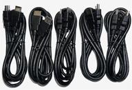 топ-рейтинговый пакет из 5 штук - directv универсальные hdmi-кабели высокоскоростного типа 6 футов для оптимальной производительности. логотип