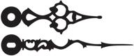 large serpentine black clock hands logo