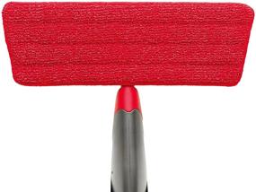 img 3 attached to Rubbermaid Reveal Spray Mop: Enhance Cleaning Efficiency with FG1M1900RED Microfiber Pad Replacement