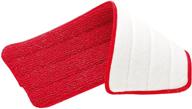 rubbermaid reveal spray mop: enhance cleaning efficiency with fg1m1900red microfiber pad replacement logo