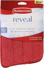 img 2 attached to Rubbermaid Reveal Spray Mop: Enhance Cleaning Efficiency with FG1M1900RED Microfiber Pad Replacement