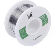 solder wire sn63 pb37 with rosin core for electrical soldering 50g (0.8mm) by tamington: high-quality soldering wire with rosin core logo