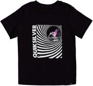 quiksilver little spiral wave black logo