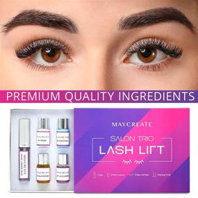 img 3 attached to 👁️ Lash Lift Kit, Professional Eyelash Perm Solution for Salon-Quality Results, Lash Extensions, Curling, Semi-Permanent Curling Perming Wave