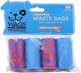 img 4 attached to 🐶 Wags &amp; Wiggles Large Scented Dog Waste Bags - Scented Poop Bags for Dogs, Ideal for Daily Use and Dog Walking, Pet Waste Bags for All Breeds, Doggie Bags, Dog Waste Disposal Bags, Poop Bags