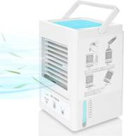 🌀 aivant portable evaporative air conditioner, personal air cooler for home office room, 5000mah battery operated mini space cooling fan with 120°auto oscillation logo