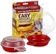 red and clear li&hi easy eggwich microwave egg cooker with enhanced seo логотип