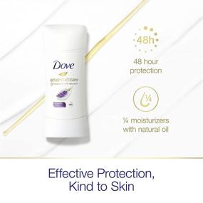 img 1 attached to 🕊️ Dove Advanced Care Antiperspirant Deodorant Stick for Women, Lavender Fresh - 48 Hour Protection & Soft Underarms