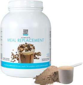 img 2 attached to 🍵 Yes You Can! Complete Meal Replacement, 30 Servings, 3.33 Lb, Coffee Flavor - Protein-Rich Weight Loss Solution, Replace Up to 2 Meals a Day