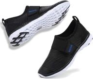 globtouch lightweight comfort walking athletic adtsx black 34 boys' shoes : outdoor logo