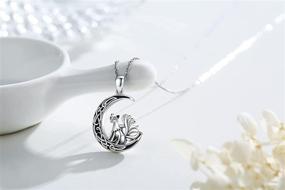 img 1 attached to Necklace Sterling Silver Pendant Jewelry Girls' Jewelry for Necklaces & Pendants