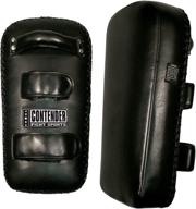 🥊 contender fight sports mma muay thai pads, black - cvtp 2-inch pair logo