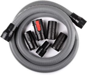 img 4 attached to WORKSHOP Wet/Dry Vacs Vacuum Accessories WS17823A - Heavy Duty 1-7/8-Inch x 10-Feet Contractor Wet/Dry Vac Hose for Shop Vacuums