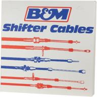 🔧 b&m 80506: enhance performance with the 6' long shifter cable logo
