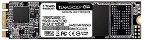 img 2 attached to TEAMGROUP MS30 256GB M.2 2280 SATA III SSD - SLC Cache, 3D NAND TLC, Read/Write Speed 500/400 MB/s - Compatible with Laptop & PC Desktop TM8PS7256G0C101