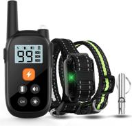 enhance dog training with tcoale rechargeable shock collar: beep, vibration, shock options, waterproof & long range remote logo