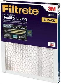img 1 attached to Filtrete Air Filter 2200 Pack