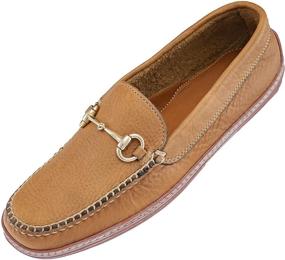 img 4 attached to David Spencer Tumbled Greenwich Black Men's Shoes and Loafers & Slip-Ons
