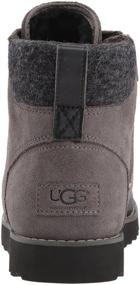 img 2 attached to Кроссовки UGG Hilmar Lace Up Charcoal для мальчиков