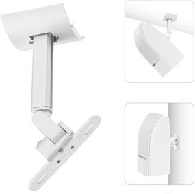 img 4 attached to 🔊 Bose Speaker Mount - Wall & Ceiling Bracket for 161, 151 SE, and Model 100 Speakers (White)