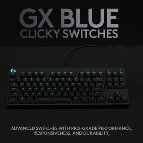 img 2 attached to Logitech G PRO Mechanical Gaming Keyboard: Compact Tenkeyless Design, Detachable Micro USB Cable, 16.8M Color LIGHTSYNC RGB Backlit Keys