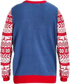 img 3 attached to 🎄 Christmas Sweater Pullover Sweatshirt for Boys - BFUSTYLE Clothing: Sweaters