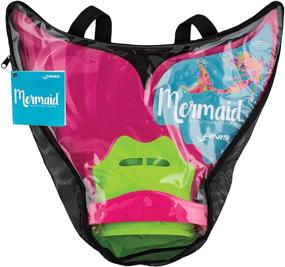 img 2 attached to Optimized Kids Mermaid Monofin Swim Fin by FINIS