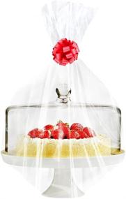img 3 attached to 🎁 Premium Clear Basket Bags, 18 Pack - Large Cellophane Wrap for Baskets & Gifts - 24"x30" - 0.75 Mil Thickness