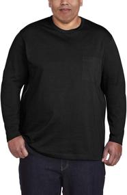 img 3 attached to 👕 Men's Clothing: Long Sleeve Pocket T-Shirt by Amazon Essentials in Shirts