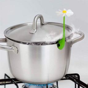 img 2 attached to 🌼 Revolutionize Your Kitchen with Flower Power Steam Releaser: Perfect for Mess-Free Cooking!