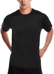 img 2 attached to Zengjo Athletic Shirts: High-Performance Short Sleeve Men's Clothing for Active Lifestyles