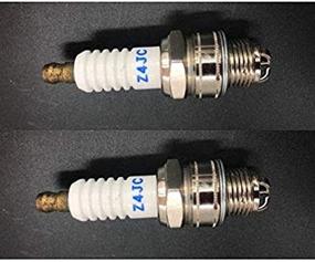 img 1 attached to CDHPOWER 2PCS High Performance 3 Prong Spark Plug 🚲 M4×1.25, Z4JC 2 Stroke Engine Kits 66cc/80cc Gas Motorized Bicycle