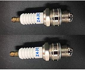 img 3 attached to CDHPOWER 2PCS High Performance 3 Prong Spark Plug 🚲 M4×1.25, Z4JC 2 Stroke Engine Kits 66cc/80cc Gas Motorized Bicycle