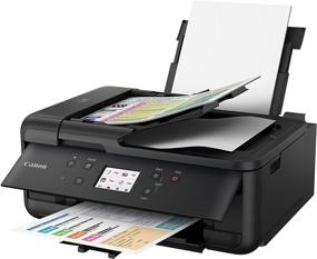 img 3 attached to Canon PIXMA TR7520: Wireless Home Photo Office Printer 🖨️ with Scanner, Copier, Fax, Airprint, Google Cloud & Alexa Compatibility