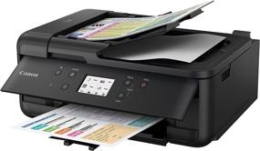 img 2 attached to Canon PIXMA TR7520: Wireless Home Photo Office Printer 🖨️ with Scanner, Copier, Fax, Airprint, Google Cloud & Alexa Compatibility